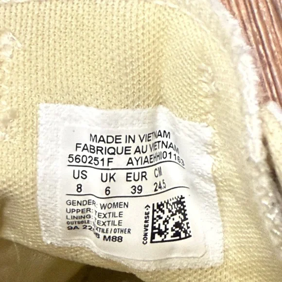 Converse White Low-Top Sneakers - Picture 8 of 8